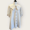 River lsland cream denim dress 8
