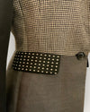 Moschino grey/black blazer size 10