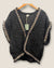 HOSS black & silver thread jacket size M