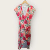 Forever unique pink floral dress Size 10