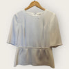 J brand peplum cream top size small