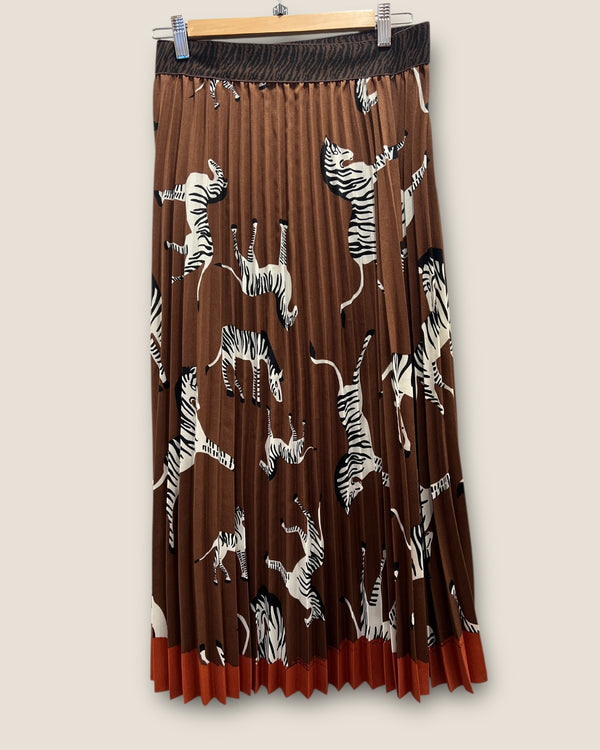 Parfoir zebra skirt Size Medium