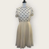 French Connection cream dress size 8