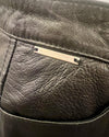 Valentino leather skirt size 10