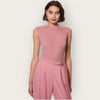 Karen Millen salmon fine knit top size small