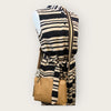 Hobbs black/taupe dress size 10