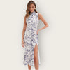 Lavish alice blue/white dress size 8