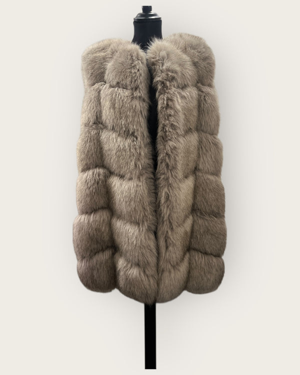 Karen Millen Faux Fur Gillet new with tags size Large