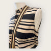 Hobbs black/taupe dress size 10