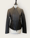 Reiss Leather biker jacket size 12