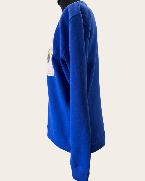 Christopher Kane blue NASA sweatshirt size small
