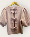 Mint velvet pink knit size Large