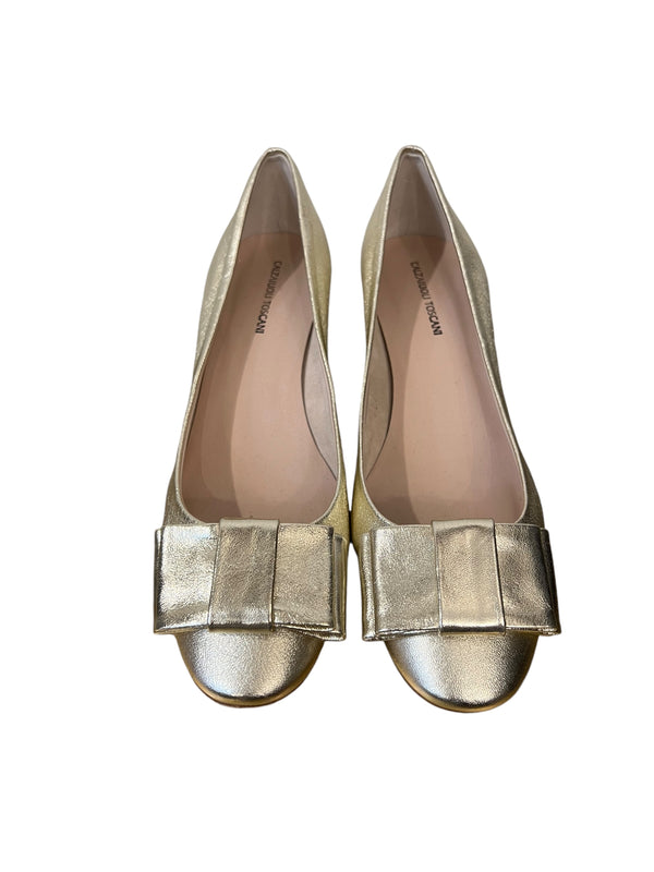 Calzaiuoli toscani gold pumps 7/40