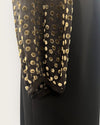 Gina Bacconi black & gold size 16