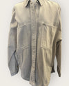 Zara Cargo cream over shirt size Small