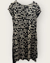 Jaeger black and white dress size 14