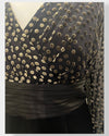 Gina Bacconi black & gold size 16