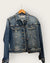 Zara Denim crop jacket size Medium