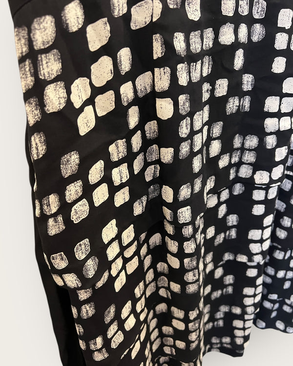 Jaeger black and white dress size 14