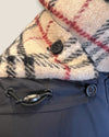 Burberry Navy padded coat size 10