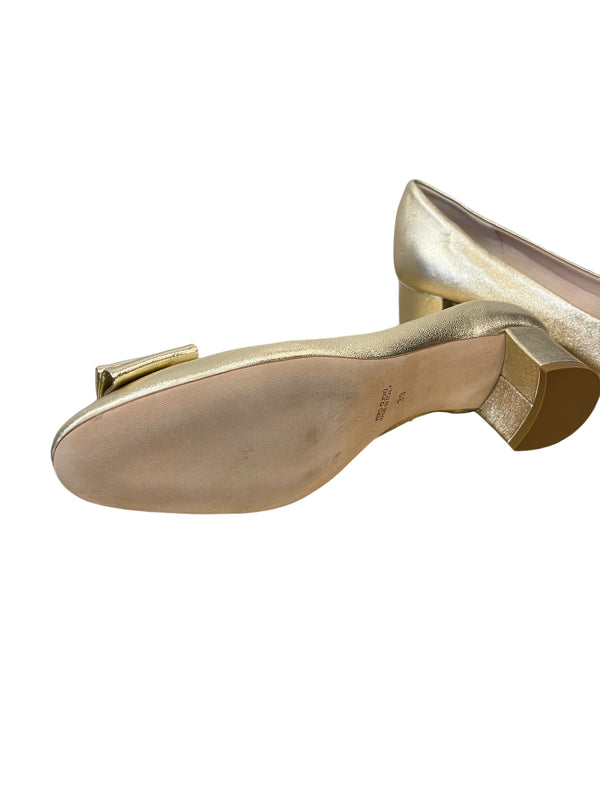 Calzaiuoli toscani gold pumps 7/40
