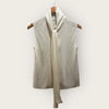 Roksanda cream tie blouse size 6/8