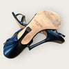 Jimmy choo Blue Metallic sandals size 38/5
