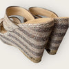Jimmy Choo gold mules size 4.5