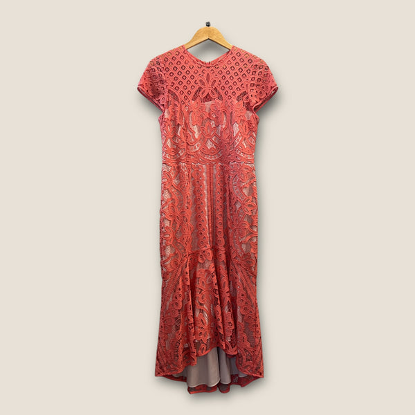 Coast coral lace dress Size 12