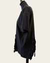 Christopher Kane black ruffle T-shirt size Large