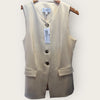 M and s cream waistcoat size 8