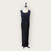 Escada Navy Pleats Dress Size 12