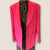 Zara Pink oversized Blazer size Small
