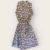 SET taupe/Burgundy print dress size 14