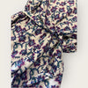 SET taupe/Burgundy print dress size 14