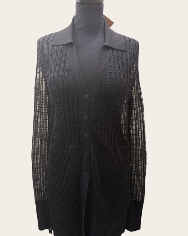 Cos black cardigan Size 16