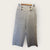 Hobbs taupe linen crop trousers size 10