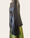 Florence and Fred black leather jacket size 18