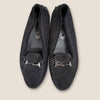 Tods Black suede car shoes/ loafers size 38