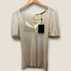 Bruuns bazaar cream t - shirt Size Small