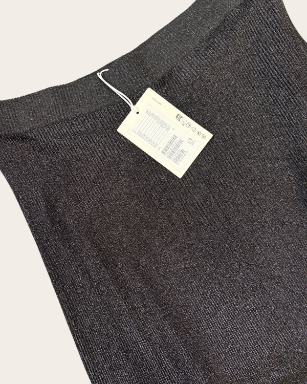 Cos black sparkly skirt 1986