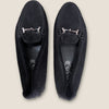 Tods Black suede car shoes/ loafers size 38