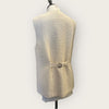 Rag & Bone cream boucle waistcoat size small