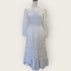Monsoon white dress size 10