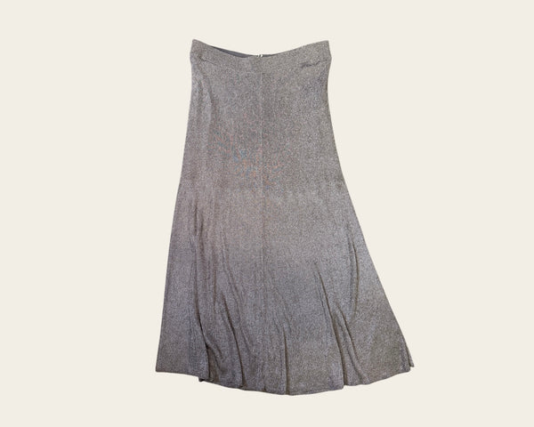 Cos grey sparkly skirt size Medium