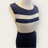 Phase Eight navy/white size 10