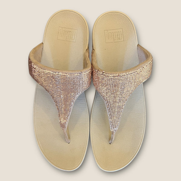 Fitflops gold Size 9/43