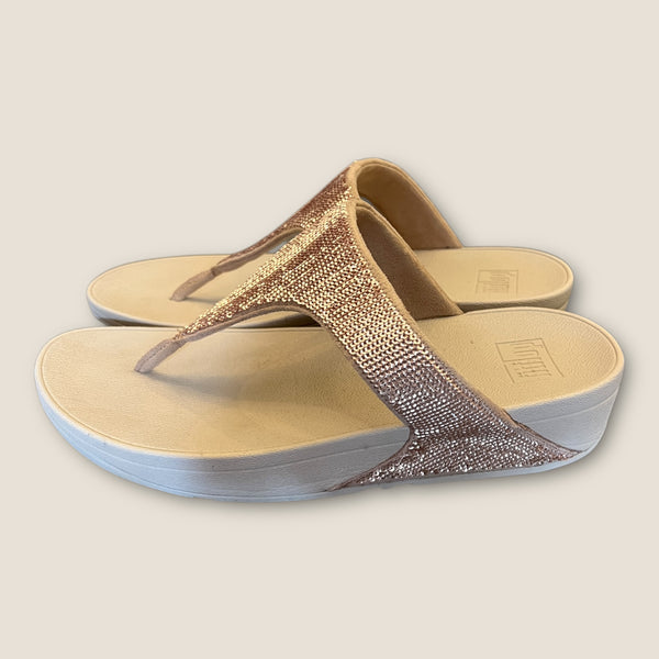 Fitflops gold Size 9/43