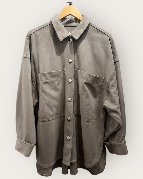 Zara faux suede shacket Size Medium