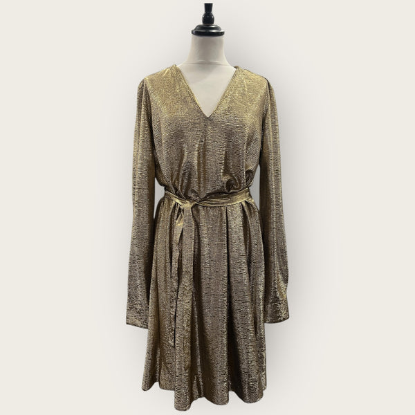 Paul Smith Gold dress size 12